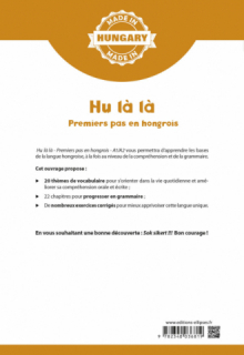 Hu là là - Premiers pas en hongrois - A1/A2