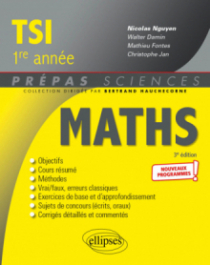 Mathématiques TSI-1 - Programme 2021 - 3e édition