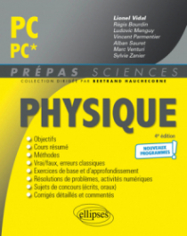 Physique PC/PC* - Programme 2022 - 4e édition