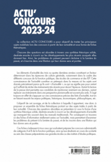 Culture Générale - concours 2023-2024 - édition 2023-2024