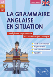 Grammaire anglaise en situation - Les règles de la grammaire anglaise en contexte et par l'exemple. A2-B1-B2+