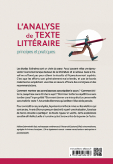 L'analyse de texte littéraire : principes et pratiques