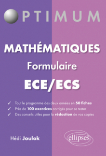 Les mathématiques en prépa HEC en fiches - ECE et ECS