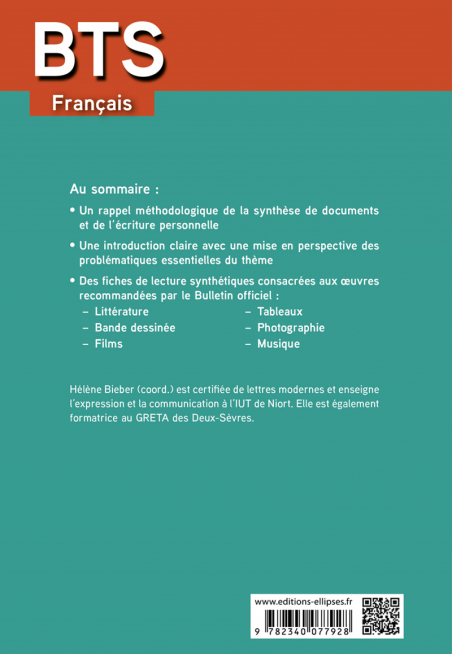 BTS Français. Culture générale et expression. Paris, ville capitale