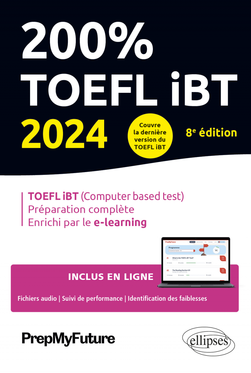 200 TOEFL iBT 8e édition édition 2024