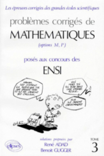 Mathématiques ENSI 1986-1987 - Tome 3