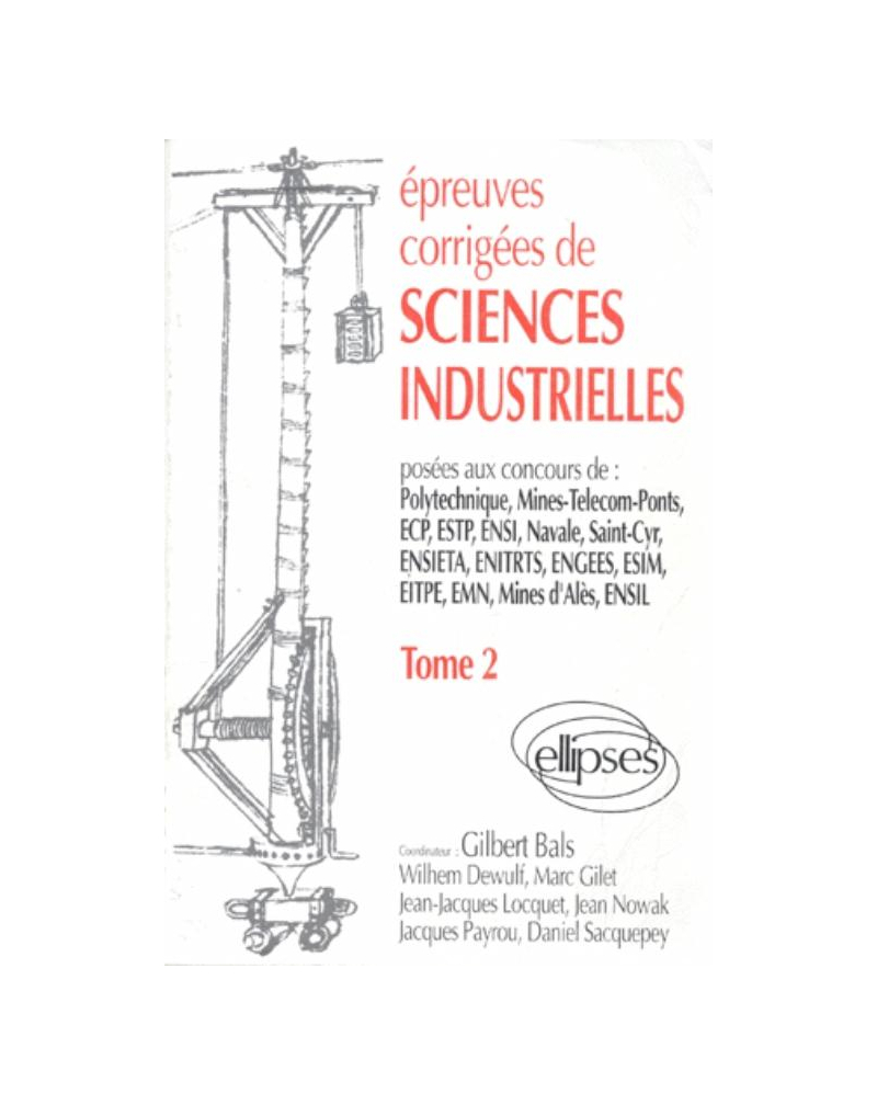 Sciences industrielles 92/93, tome 2