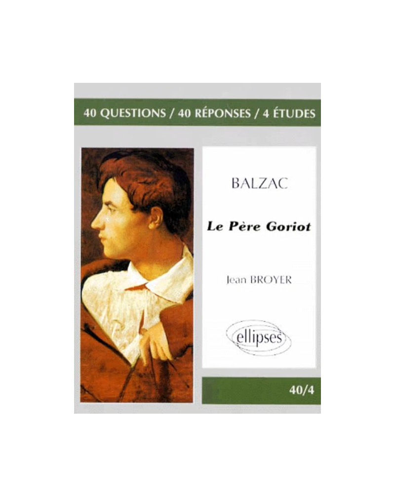 Balzac, Le Père Goriot