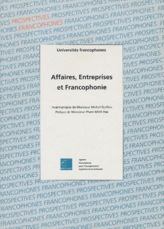 AUPELF AFF.ENTREP.& FRANCOPH.