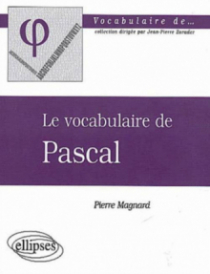 vocabulaire de Pascal (Le)