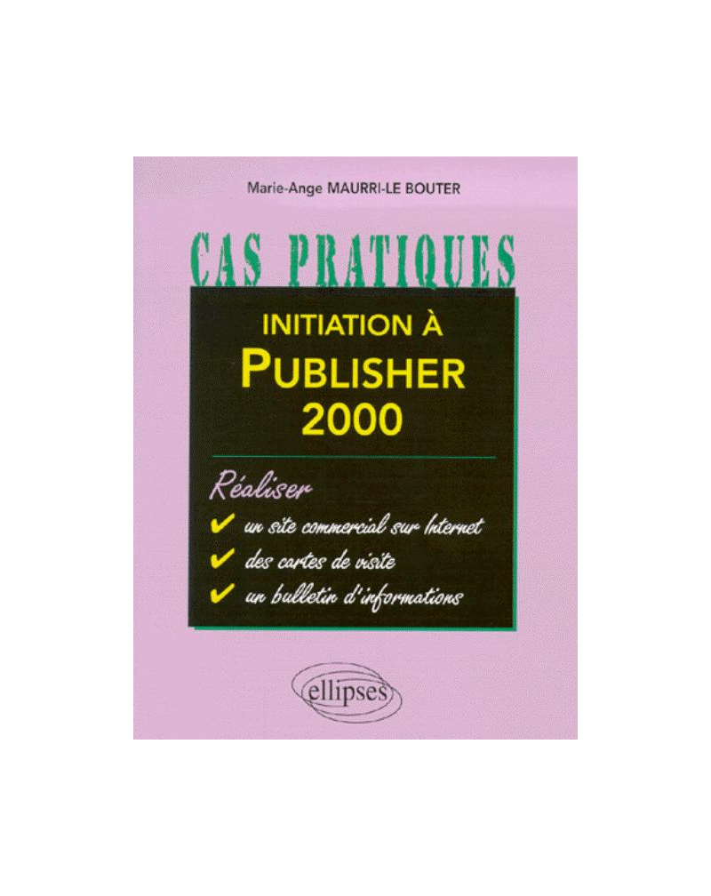 Initiation à Publisher 2000