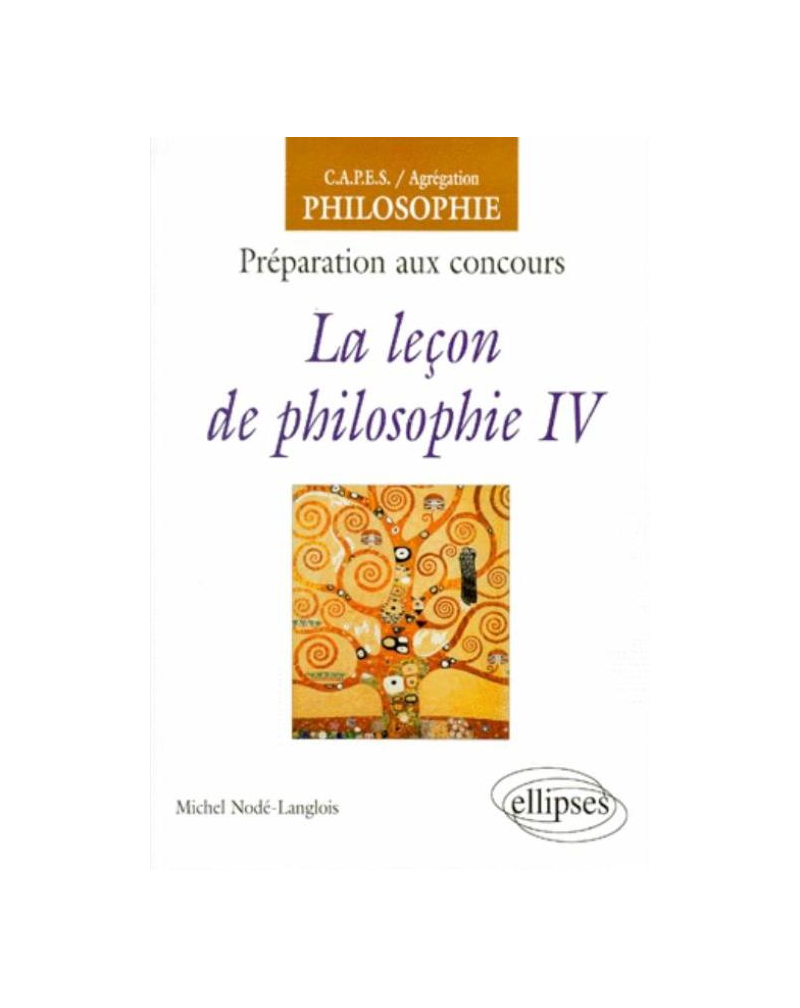 La leçon de philosophie, IV