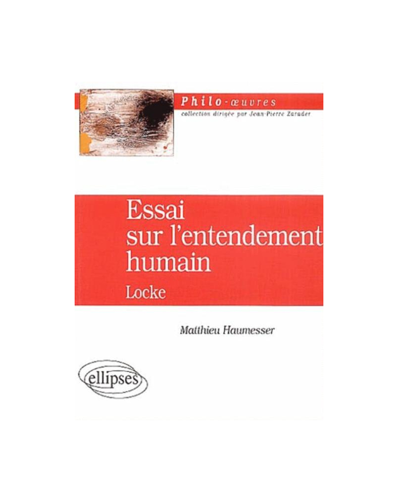 Locke, Essai sur l'entendement humain