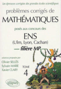 Mathématiques ENS filière MP 1994-2002 - Tome 4