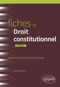 Fiches de Droit constitutionnel - A jour au 15 mars 2024 - 8e édition