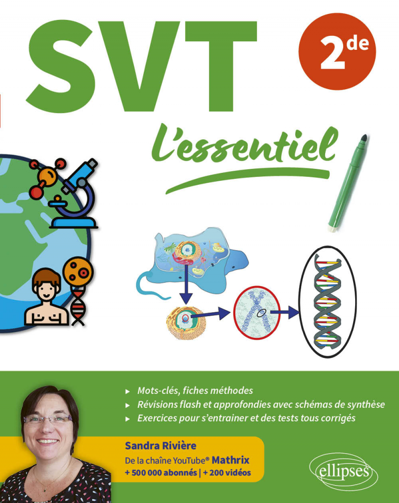 SVT L'essentiel - Seconde - Pour réussir vos révisions avec de nombreuses figures en couleurs et vidéos explicatives
