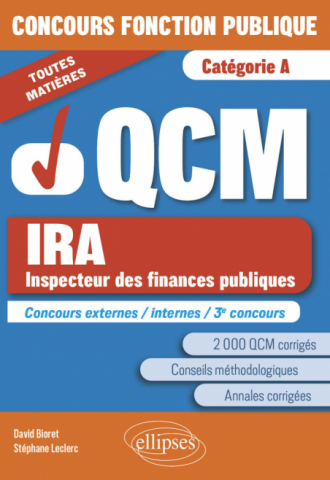 L'épreuve de QCM au concours des IRA et Inspecteur des finances publiques