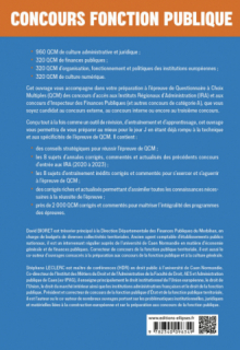 L'épreuve de QCM au concours des IRA et Inspecteur des finances publiques