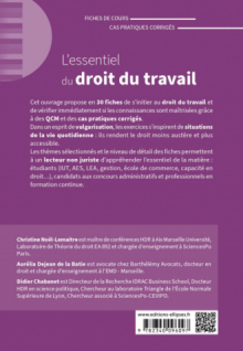 L'essentiel du droit du travail - A jour au 1er avril 2024 - 4e édition