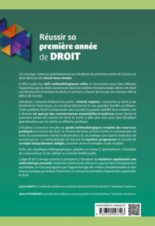 Réussir sa première année de droit - Méthodologie juridique