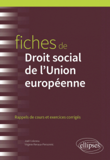 Fiches de Droit social de l'Union européenne - A jour au 1er mai 2024