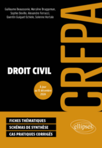 Droit civil - CRFPA 2025 - A jour au 15 décembre 2024