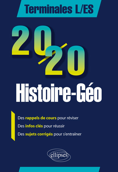 2020 En Histoire Géographie Terminales L Et Es - 