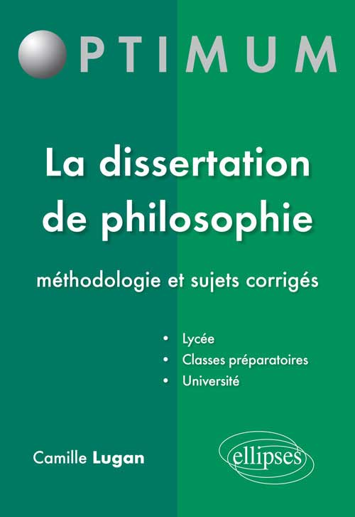 la dissertation philosophique definition