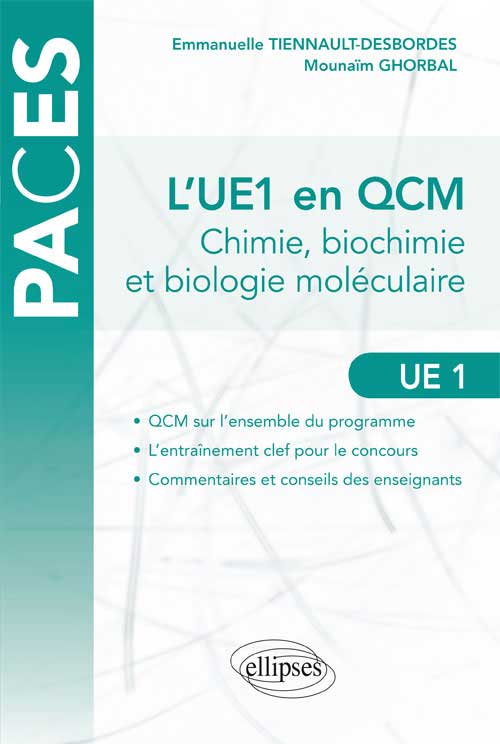 Lue1 Chimie Biochimie Et Biologie Moléculaire En Qcm - 