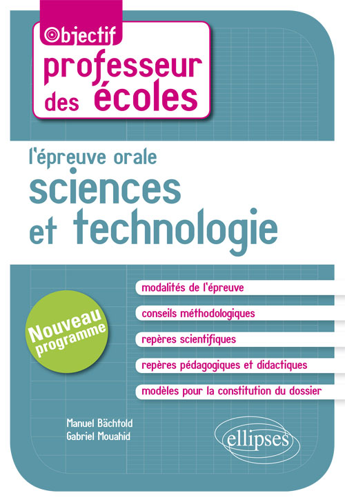 Lépreuve Orale Dadmission Sciences Et Technologie - 